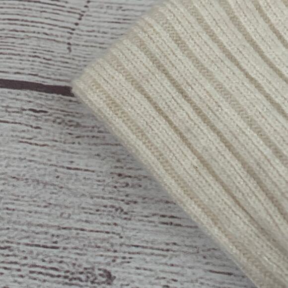 Time and Tru Off White Knit Headband Ear Warmer Winter Twisted Bow One Size - Picture 5 of 8